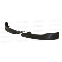 TR-style carbon fiber front lip spoiler for 2007-2010 BMW E92 Coupe *M package front bumper only